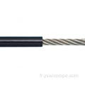 304 ROPE DE VIEUX en acier inoxydable 1x7 3,0 mm